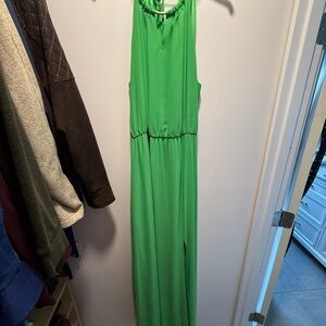 Gianni Bini Vibrant Green Maxi Dress